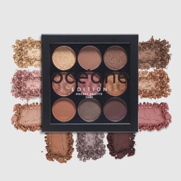 paleta de sombras pocket palette nude océane edition 7g