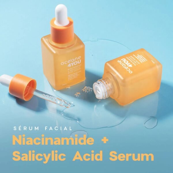 sérum com niacinamida e Ácido salicílico niacinamide e salicylic acid serum 4you 30ml