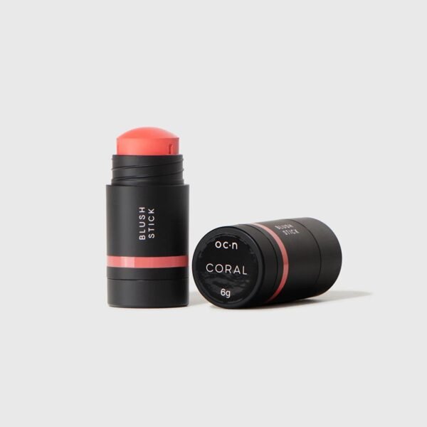 mini blush em bastão coral blush stick coral océane edition 6g