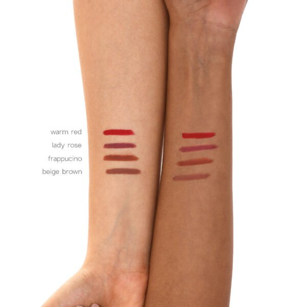 lápis de contorno labial marrom lip liner frappucino océane edition 1,2g