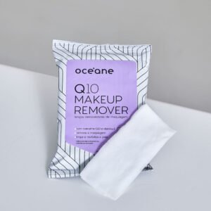 lenços demaquilantes c/ q10 e vitamina e q10 makeup remover 20un