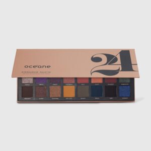 paleta de sombras 24 cores 24 eyeshadow palette 28g
