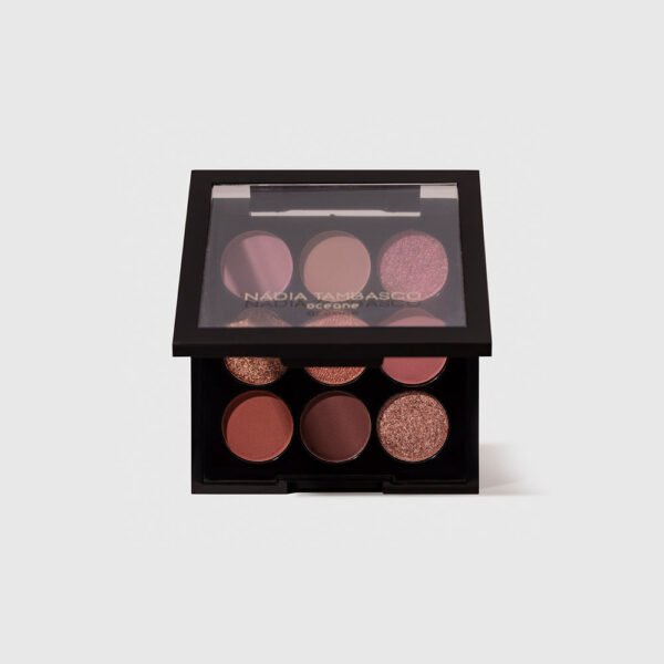 paleta de sombras nádia tambasco by océane to go nude 7,2g