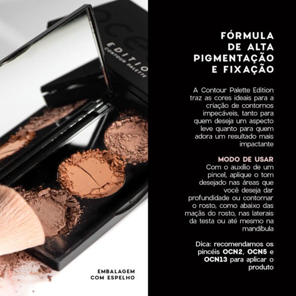 paleta de contorno contour palette océane edition 7,2g