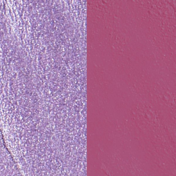 sombra em bastão dupla rosa e violeta larissa manoela by océane duo eyeshadow stick pink sky and mettalic violet 2,4g