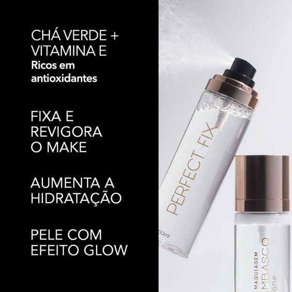 fixador de maquiagem nádia tambasco by océane perfect fix 100ml