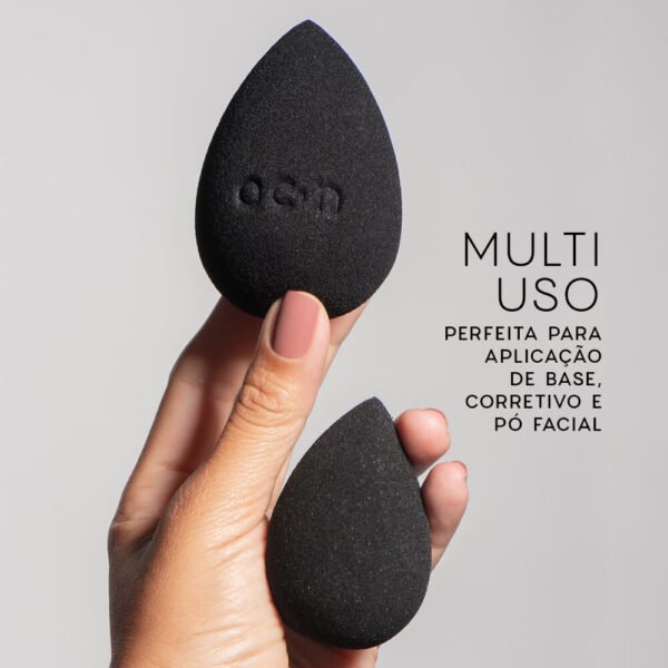 esponja de maquiagem flat drop océane edition