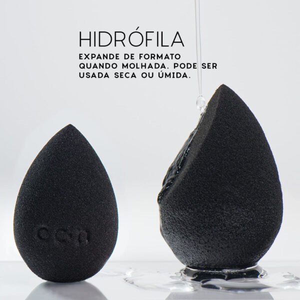 esponja de maquiagem flat drop océane edition