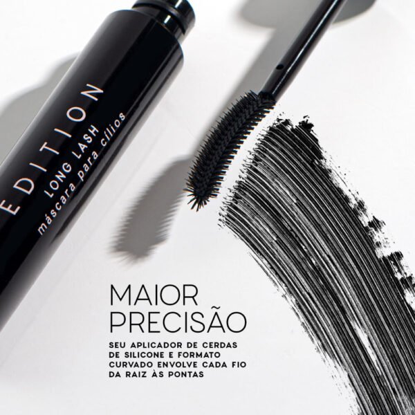 máscara para cílios preta long lash océane edition 8g