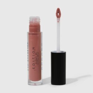 brilho labial nude glossy me shimmer brown océane edition 4g