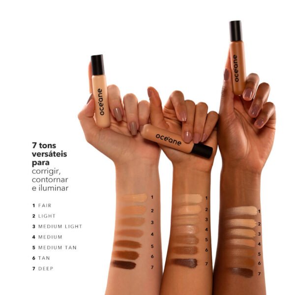 corretivo líquido claro – concealer fair océane edition 15g