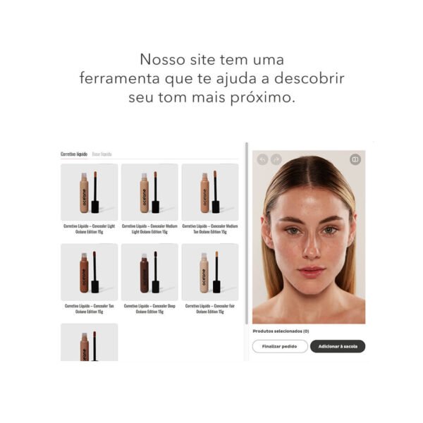corretivo líquido claro – concealer fair océane edition 15g