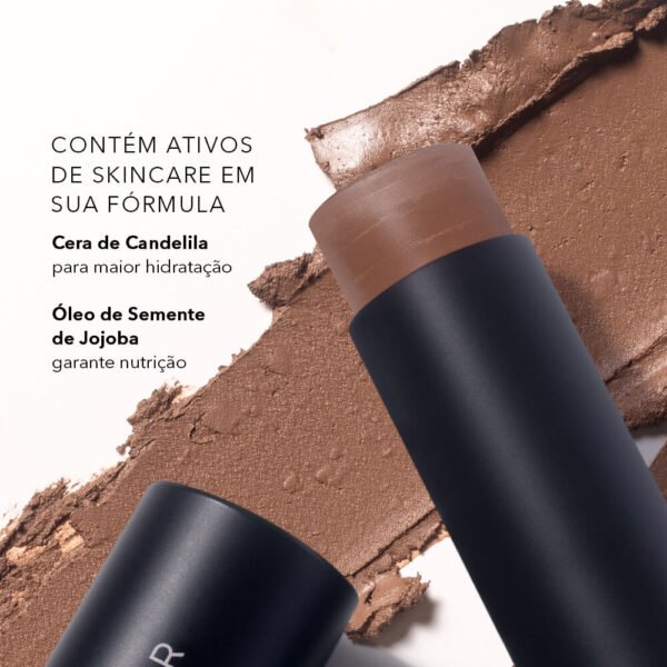 contorno em bastão marrom médio contour stick medium océane edition 13,5g