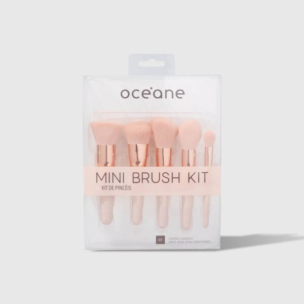 mini kit com 5 pincéis mini brush kit