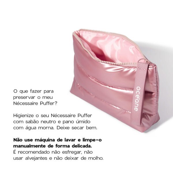 nécessaire rosê puffer