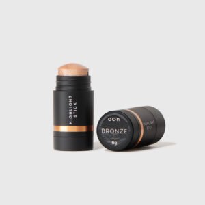 mini iluminador em bastão bronze highlight stick bronze océane edition 6g