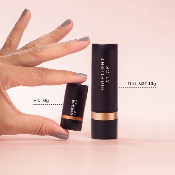 mini iluminador em bastão bronze highlight stick bronze océane edition 6g