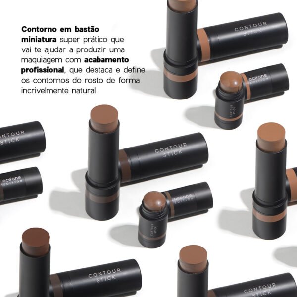 mini contorno em bastão marrom médio contour stick medium océane edition 6g