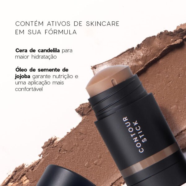 mini contorno em bastão marrom médio contour stick medium océane edition 6g