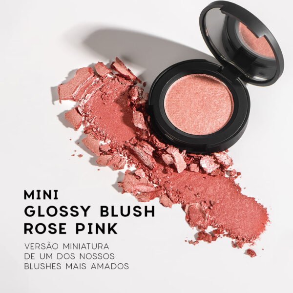 mini blush cintilante glossy blush rose pink océane edition 1,6g