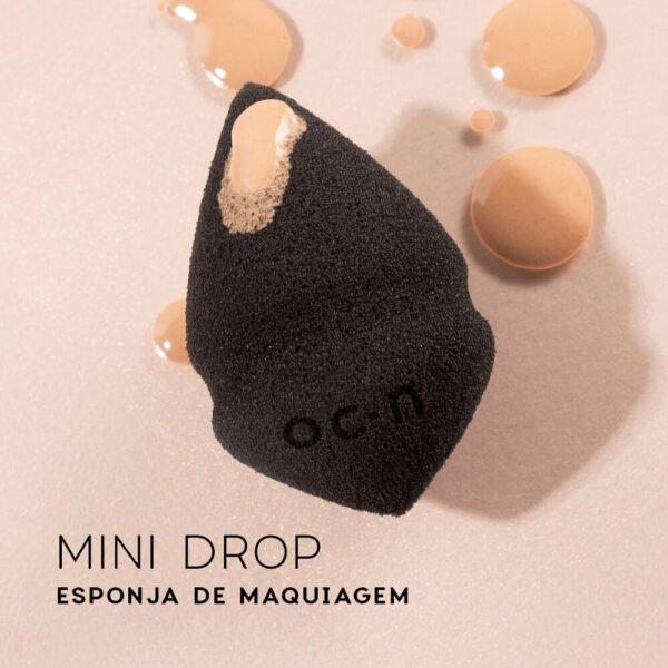 mini esponja de maquiagem mini drop océane edition