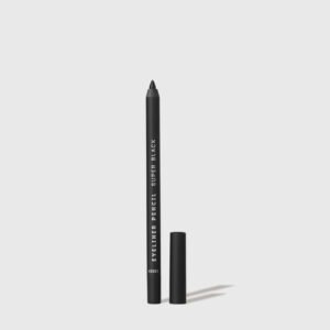 lápis para olhos preto eyeliner super black océane purple 1,2g