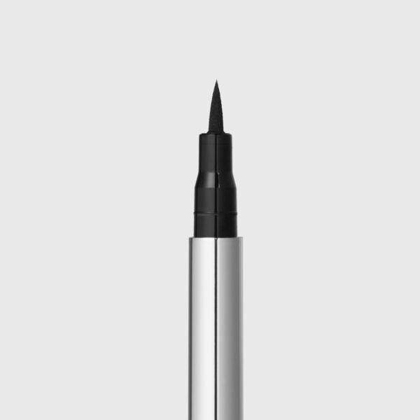 caneta delineadora de olhos preta eyeliner real black océane purple 1,8g