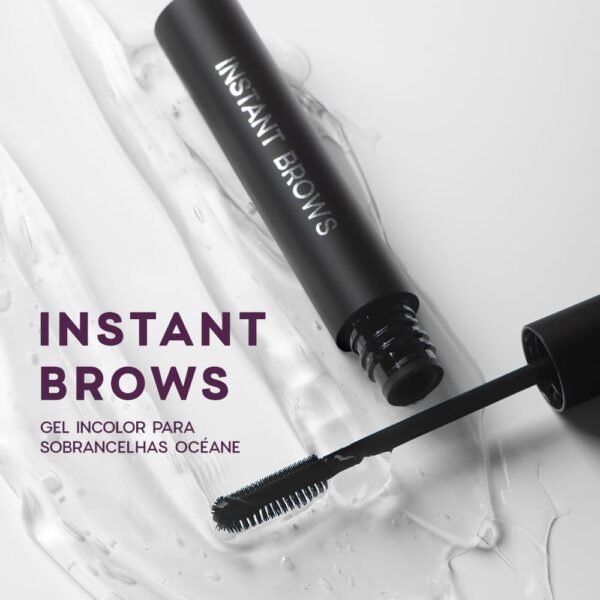 gel fixador para sobrancelhas incolor instant brows océane purple 7g