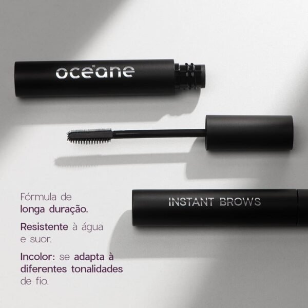 gel fixador para sobrancelhas incolor instant brows océane purple 7g