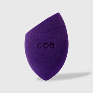 esponja de maquiagem flat blend roxa océane purple