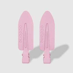 mini presilha de cabelo rosa hair clip océane edition 2un