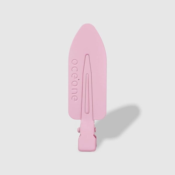 mini presilha de cabelo rosa hair clip océane edition 2un