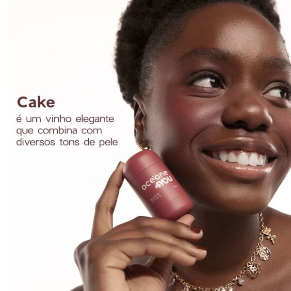 blush em bastão vinho blush stick cake 4you