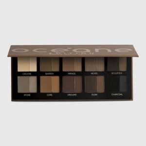 paleta multifuncional brown matte palette océane edition 22g