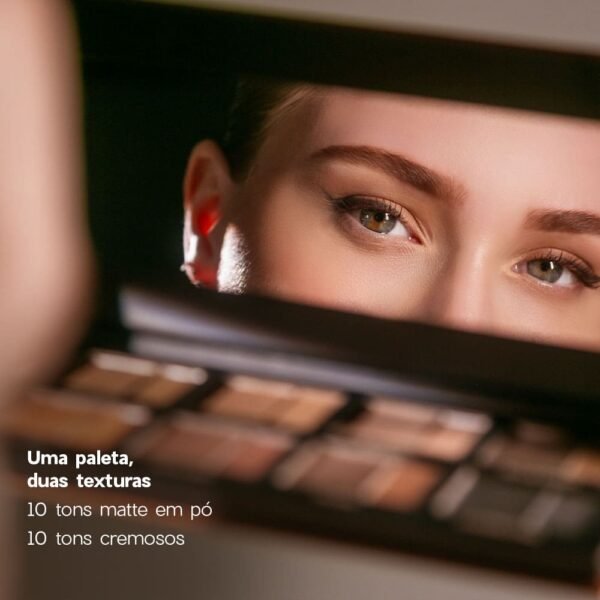 paleta multifuncional brown matte palette océane edition 22g